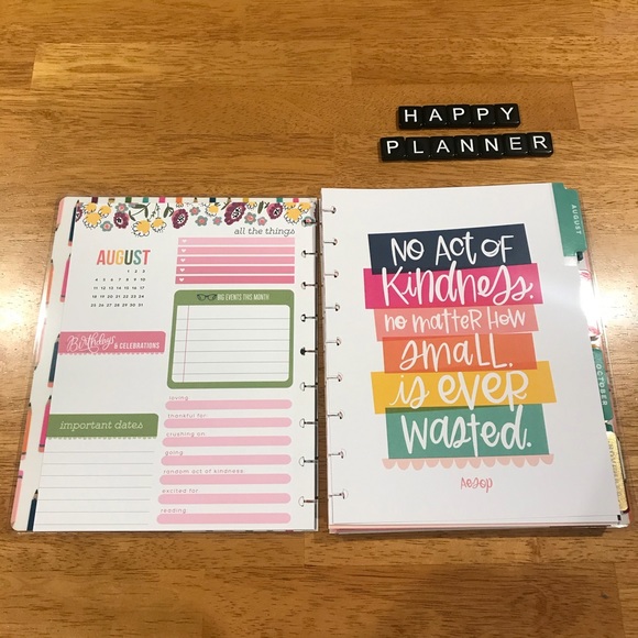Happy Planner Covers & Guts From Student Planner - Picture 4 of 8